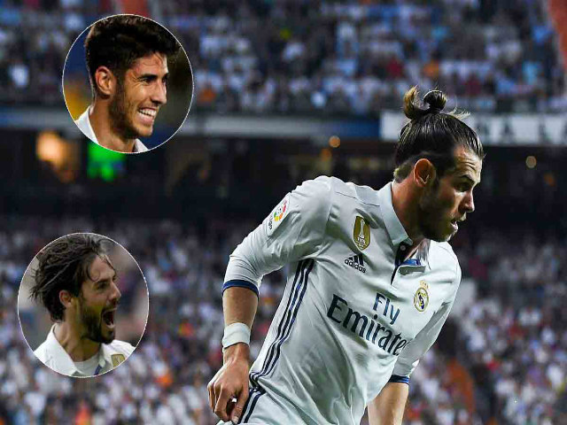 Bóng đá - Real có “binh biến”: Isco &amp; Asensio lật đổ Bale, lập bộ ba "CIA"