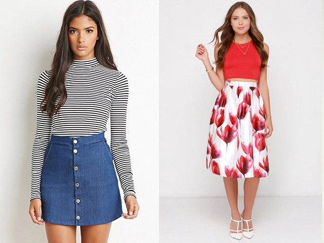 Thời trang - Bí quyết mix đồ với chân váy không thể bỏ qua