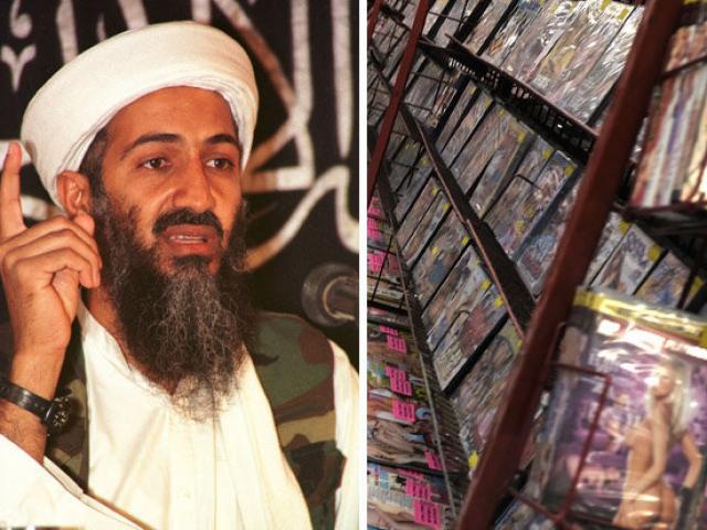Bin Laden tàng trữ cả kho phim “người lớn” khi bị tiêu diệt