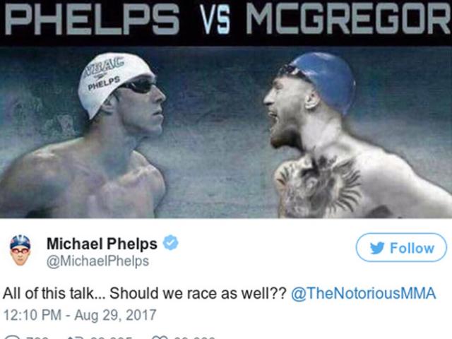 Thể thao - M.Phelps đua với cá mập, đấu McGregor: Khán giả sốc lần 2