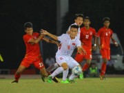 Các giải bóng đá khác - U18 Myanmar - U18 Việt Nam: Phủ đầu ấn tượng, kết thúc đắng ngắt