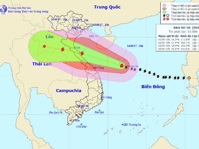 Tin tức trong ngày - Bão số 10: Phó Thủ tướng yêu cầu sơ tán dân tại vùng nguy hiểm