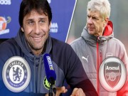 Bóng đá - Đại chiến Chelsea - Arsenal: Conte sợ hãi &quot;đòn tẩy&quot; của Wenger