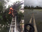 Công nghệ thông tin - Thông tin mới vụ bão số 10 gây đứt cáp quang internet Bắc - Nam
