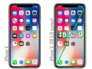 Dế sắp ra lò - Màn hình của iPhone X lớn cỡ nào?