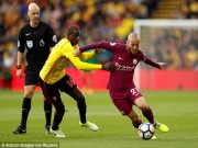 Bóng đá - Watford - Man City: Chiến thắng kiểu tennis &amp; ngôi đầu xứng đáng