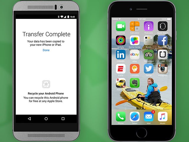 Công nghệ thông tin - Ba cách chuyển địa chỉ liên hệ từ Android sang iPhone