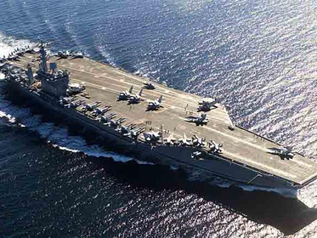 Thế giới - Mỹ sắp đưa đội tàu sân bay hạt nhân áp sát Triều Tiên