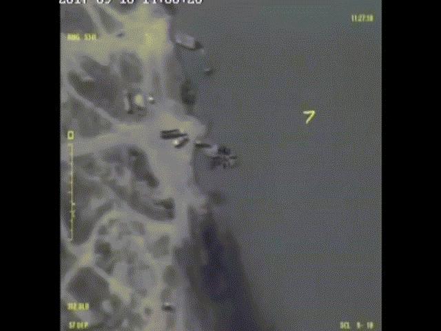 Thế giới - Chiến đấu cơ Nga thổi bay khủng bố IS dọc bờ sông Syria