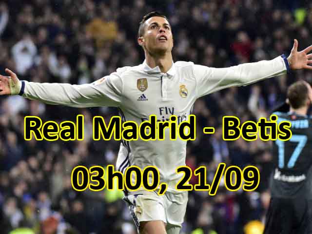 Bóng đá - Real Madrid – Real Betis: Ronaldo trở lại, xoay chuyển càn khôn