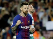 Bóng đá - Barca thắng hủy diệt: Messi lập poker, cán những mốc son chói lọi