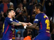 Bóng đá - Barca thăng hoa: &quot;Người đẹp&quot; Messi xứng đôi &quot;quái vật&quot; Paulinho