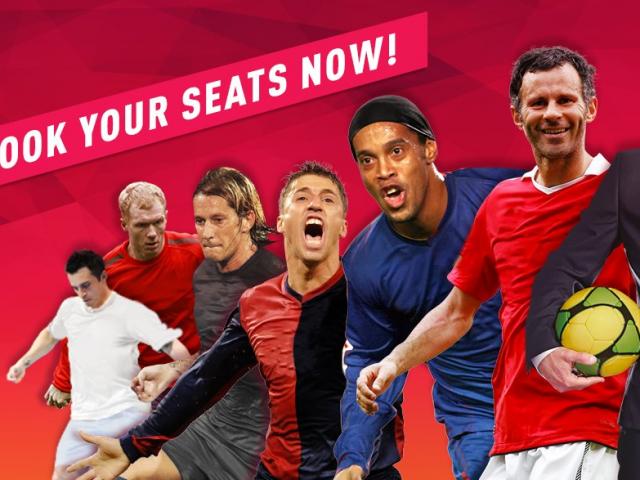 Lịch thi đấu bóng đá - Lịch thi đấu Premier Futsal có Ronaldinho, Scholes, Ryan Giggs góp mặt