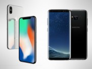 Thời trang Hi-tech - So kè hai “kẻ thù” iPhone X và Samsung Galaxy S8