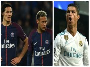 Bóng đá - PSG &quot;nhờ&quot; Real dẹp loạn: Trao Neymar &quot;ấn tín&quot;, Cavani kết đôi Ronaldo