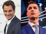 Bóng đá - VĐV &quot;pin khỏe nhất&quot; 2017: Federer sau Ronaldo, trên muôn người