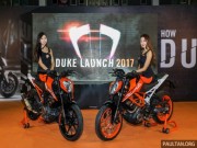 Thế giới xe - KTM Duke 250 và Duke 390 2017 chính thức ra mắt