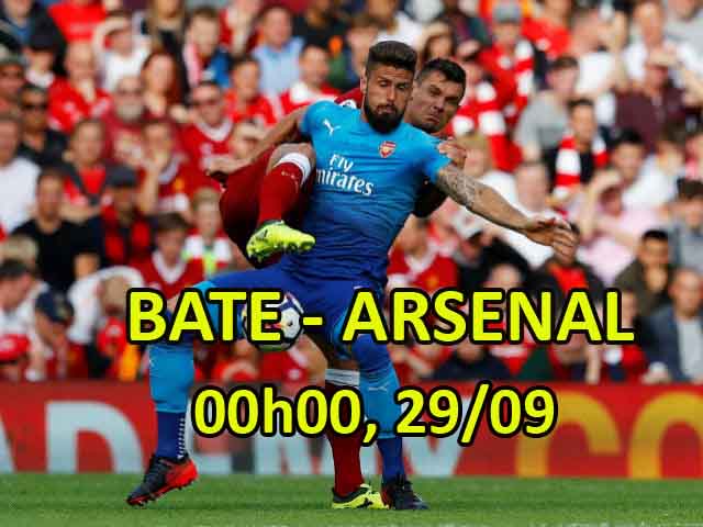 Bóng đá - BATE Borisov- Arsenal: "Pháo" nổ vang trời, góp vui Ngoại hạng Anh