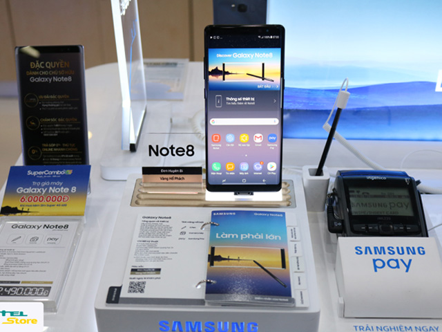 Khám phá công nghệ - 5000 máy Note 8 đã bán ra trong ngày đầu tiên mở bán tại Viettel Store