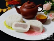 Ẩm thực - Lạ miệng bánh dẻo nhân khoai môn ngào ngạt hương hoa bưởi