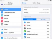 Công nghệ thông tin - Cách tìm ứng dụng gây tốn pin trên iPhone, iPad