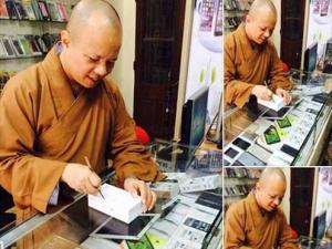 Tin tức trong ngày - Nhà sư "đập hộp iPhone 6" sẽ bị bãi miễn chức vụ