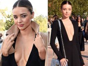 Người mẫu - Hoa hậu - Miranda Kerr quá sexy với váy khoét sâu tới rốn