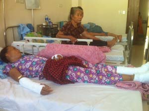 Pháp luật - Bảo chồng đi nấu cơm, vợ bị đánh gãy tứ chi