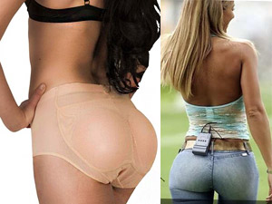Bí quyết mặc đẹp - Người phụ nữ giấu "hàng cấm" trong quần độn mông