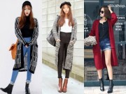 Thời trang công sở - Mặc gì với cardigan siêu dài?