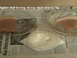 Video An ninh - Rùng mình công nghệ "hô biến thịt ôi thành tươi"