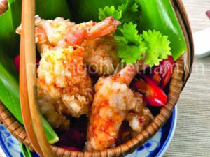 Ẩm thực - Thích thú với món mực "ôm" tôm