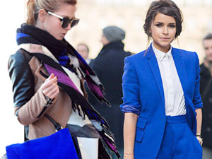 Bí quyết mặc đẹp - Xanh coban "sốt xình xịch" với tín đồ thời trang