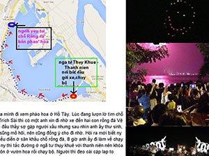 Bạn trẻ - Cuộc sống - Chạy bộ 6 km tìm bạn gái trong đêm pháo hoa