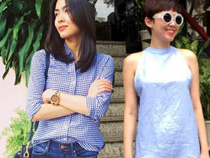 Bí quyết mặc đẹp - Gam xanh phủ sóng thời trang xuống phố của sao Việt