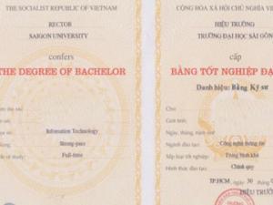 Giáo dục - du học - Trường ĐH Sài Gòn cam kết khắc phục sai sót trên bằng tốt nghiệp