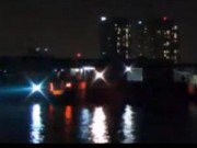 Video An ninh - Hai tàu đâm nhau, 1 người mất tích trên sông Sài Gòn