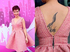 Ca nhạc - MTV - Cận cảnh các hình xăm "độc" của Uyên Linh