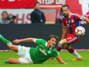 Bóng đá - Bayern – Bremen: &quot;Hùm xám&quot; đánh tennis