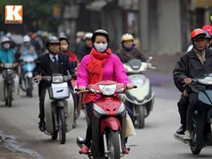 Tin tức trong ngày - Bắc Bộ đêm và sáng trời lạnh, Nam Bộ có mưa