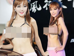 Xu hướng thời trang - "Nữ thần vòng 1" ăn mặc phản cảm gây bức xúc