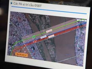 Tin tức trong ngày - Cầu đường sắt sẽ cách cầu Long Biên 75m?