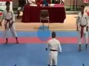 Thể thao - Clip: Võ sĩ Karate cụt tay cụt chân vẫn hạ knock-out 2 đối thủ to cao