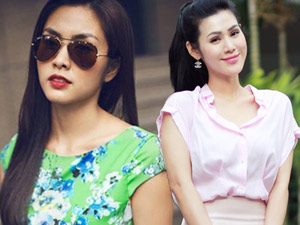 Thời trang công sở - Kiều nữ Việt gợi cảm ý nhị với thời trang công sở