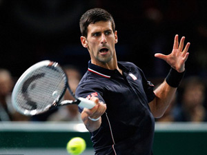 Thể thao - Pha phản xạ trên lưới cực nhanh của Djokovic