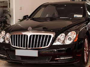 Ô tô - Xe máy - Khám phá Maybach 62S của bố chồng Hà Tăng