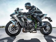 Ô tô - Xe máy - “Bóng ma” cao tốc Kawasaki Ninja H-2 trình làng