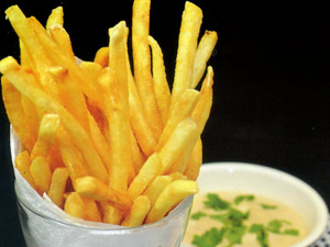 Ẩm thực - Khoai tây chiên kiểu Mỹ với xốt me wasabi