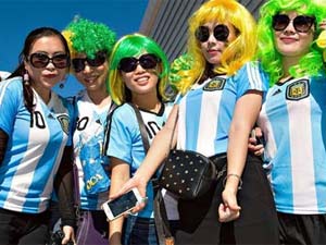 Bóng đá - Fan xứ sở Tango "mở tiệc" mừng Argentina thắng Thụy Sỹ