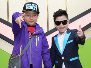 Ca nhạc - MTV - Bé lai Việt Hàn tới động viên “Psy nhí” mắc u não